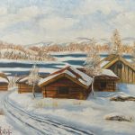 1188 7054 Oljemålning